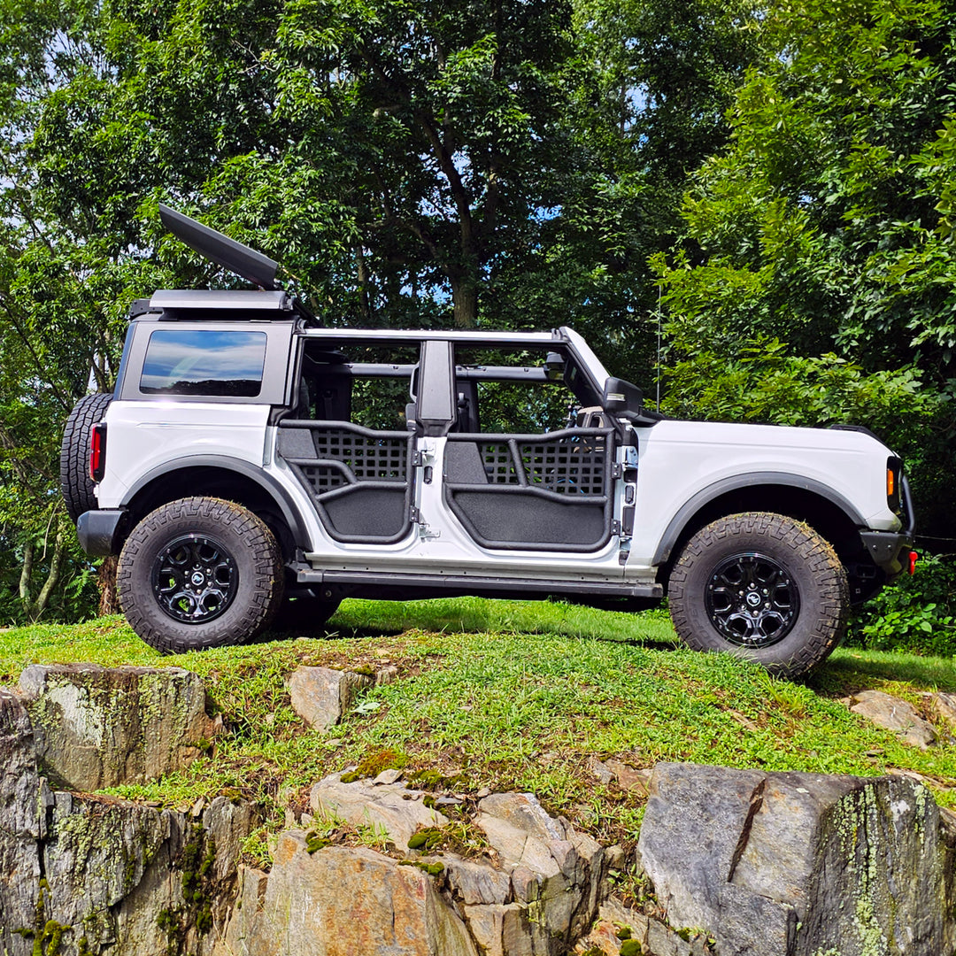 EZ4x4 Ford Bronco Aluminum Alpha Full Tube Doors