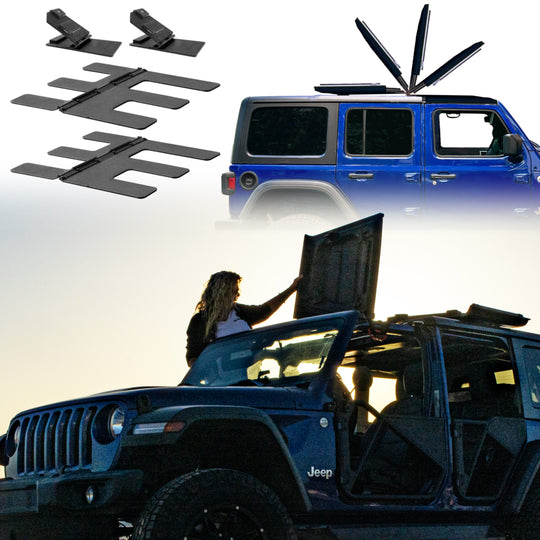 EZ4X4 2018 وما فوق Jeep JLU 4 Door EZFLIP-TOP