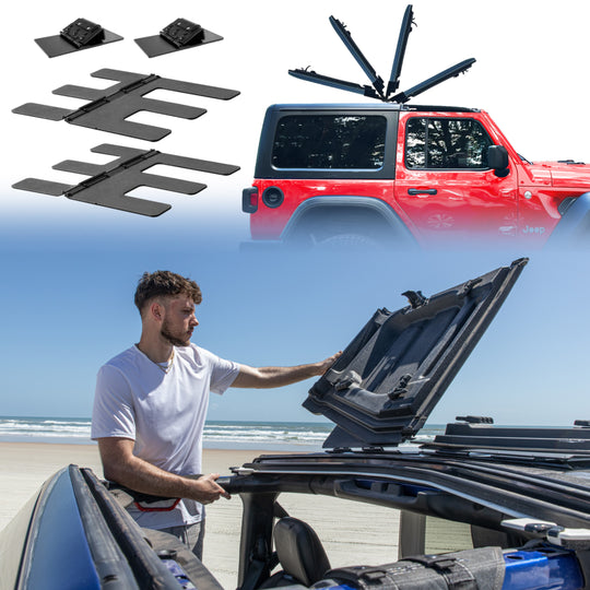 EZ4X4 2018 & Up Jeep JL 2 Door EZFLIP-TOP