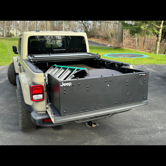 EZ4x4 Bed Box - Tailgate Extender and Secure Truck Bed Box Storage