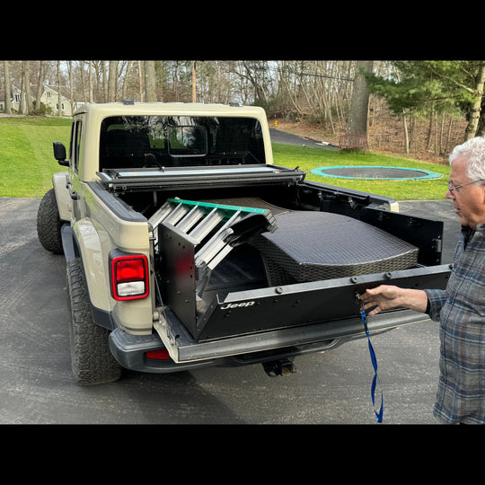 EZ4x4 Bed Box - Tailgate Extender and Secure Truck Bed Box Storage