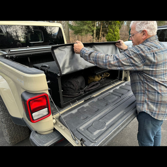 EZ4x4 Quick Box - Portable Pickup Truck Bed Box and Secure Storage