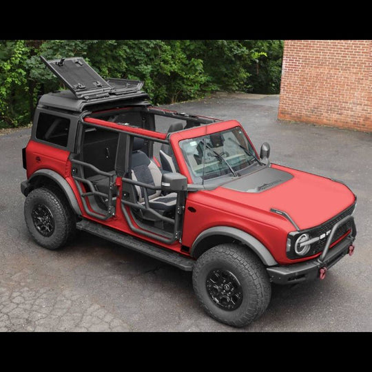 EZ4x4 Bronco Flip Top & Roof Rack System