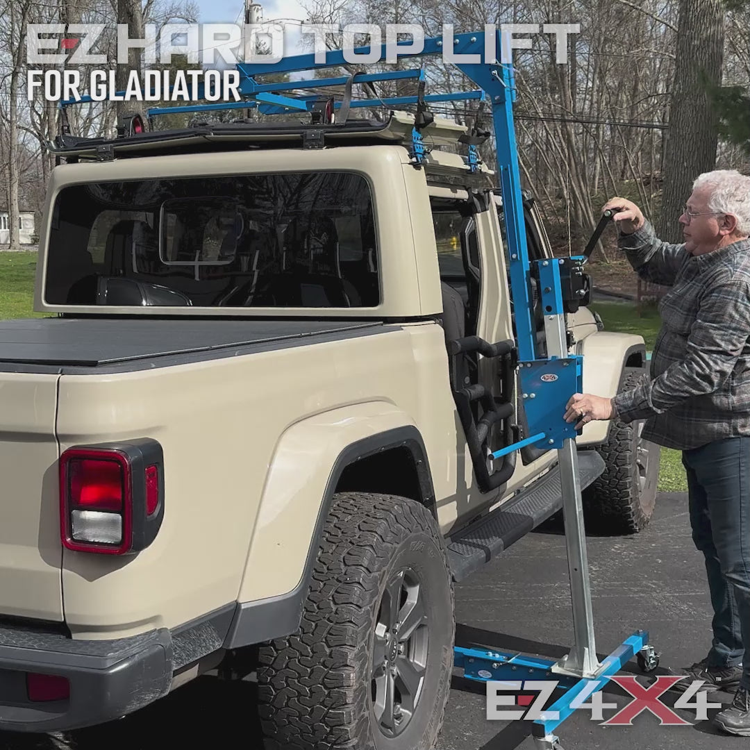 EZ4X4 Hard Top Remover Lift for Jeep JT Gladiator